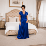 Four Piece Satin Nightdress Set - Image 11